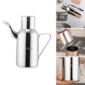 

Quantitative Oil Control Stainless Steel Bottle Household Home Sauce Vinegar Oil Bottle Leak-proof Seasoning Oyster Sauce Bottle