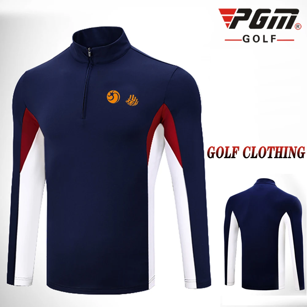 Мужская одежда для гольфа на осень и зиму Солнцезащитная футболка с длинными