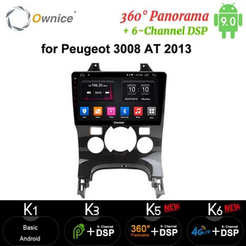 

Ownice 4G RAM 64G Octa 8 Core Android 10 DVD player Headunit Audio Navi carplay 4G DSP Optical 360 for Peugeot 3008 2010-2013