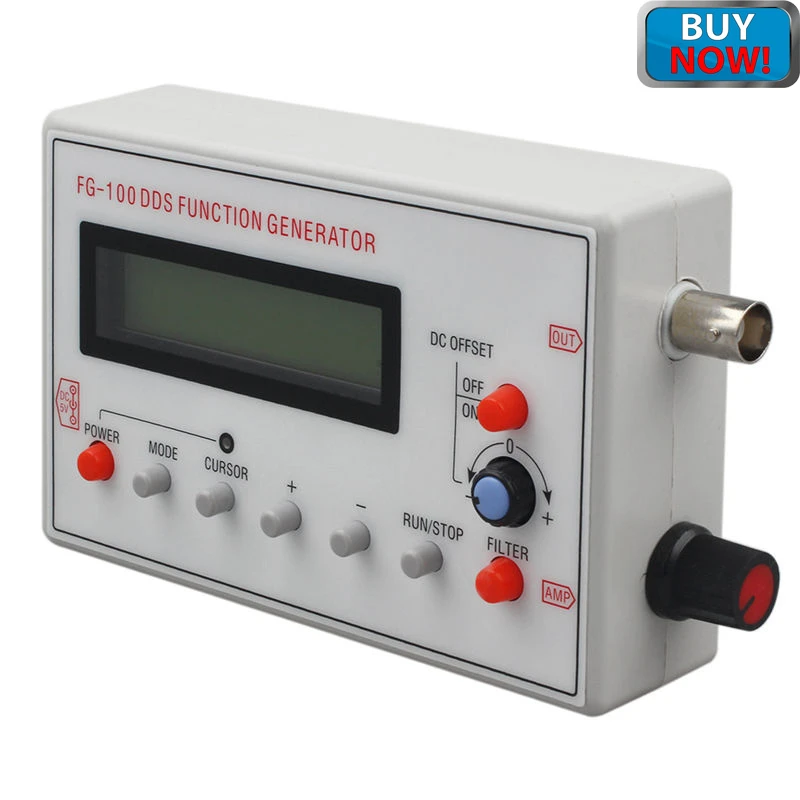 New Portable 1Hz-500KHz Sine Wave Frequency DDS Functional Signa Source Module