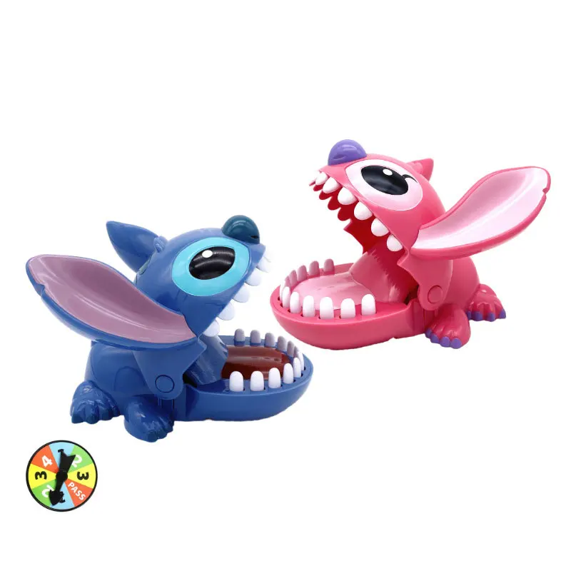 Finger Crocodile Stitch Anime Action Figures Toys, Fidget Toy