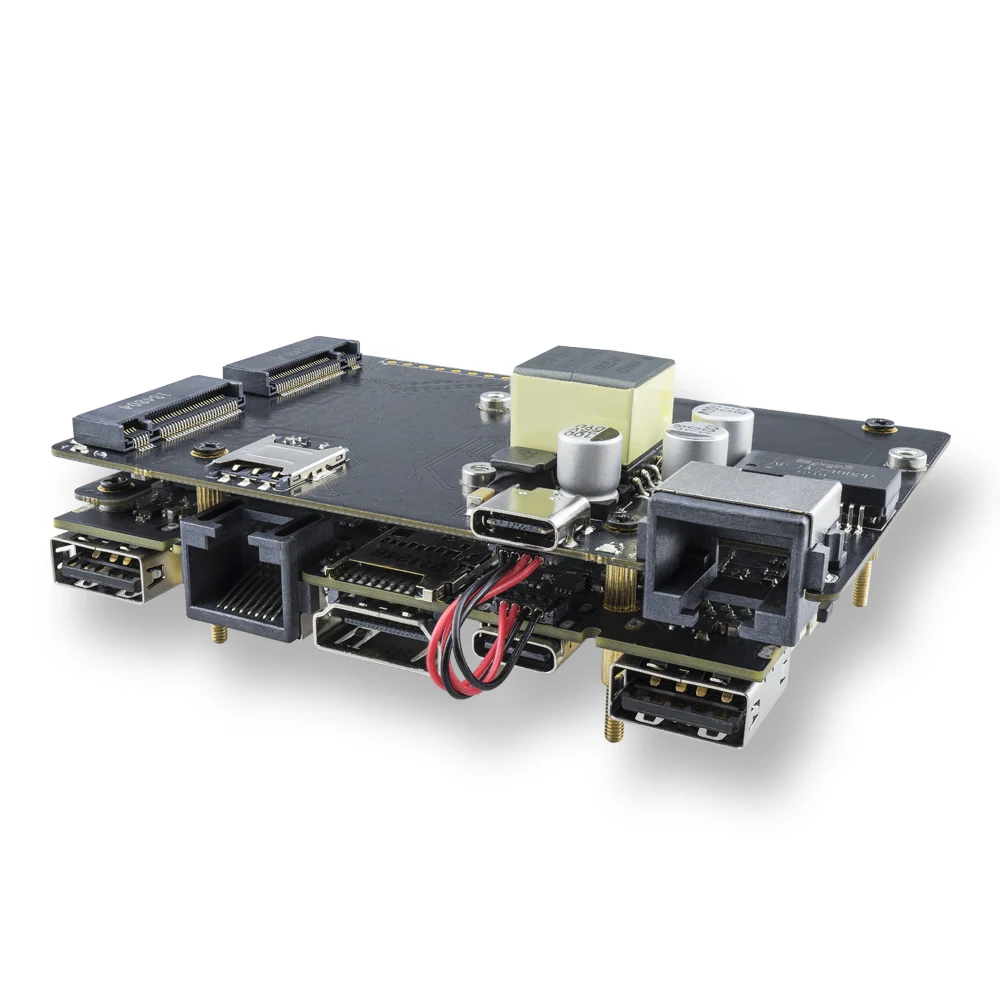 Khadas VIM3 одноплатный компьютер Amlogic A311D с 5,0 топами NPU AI tensorflow x4 Cortex-A73 x2 A53 ядрами SBC android linux