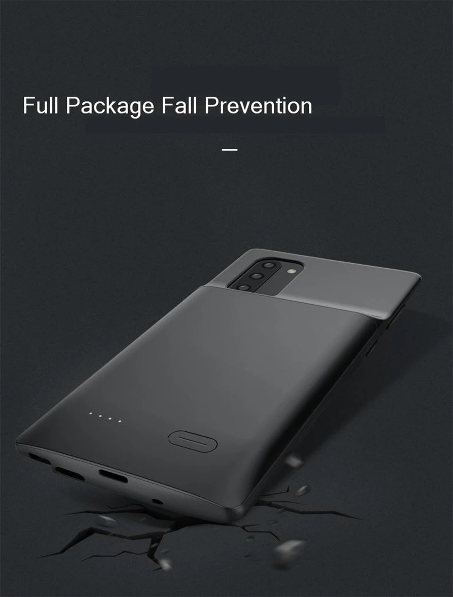 6000 мАч чехол для зарядного устройства для samsung Galaxy Note 10 10 Plus ультра тонкий чехол для аккумулятора s power Bank чехол для зарядного устройства