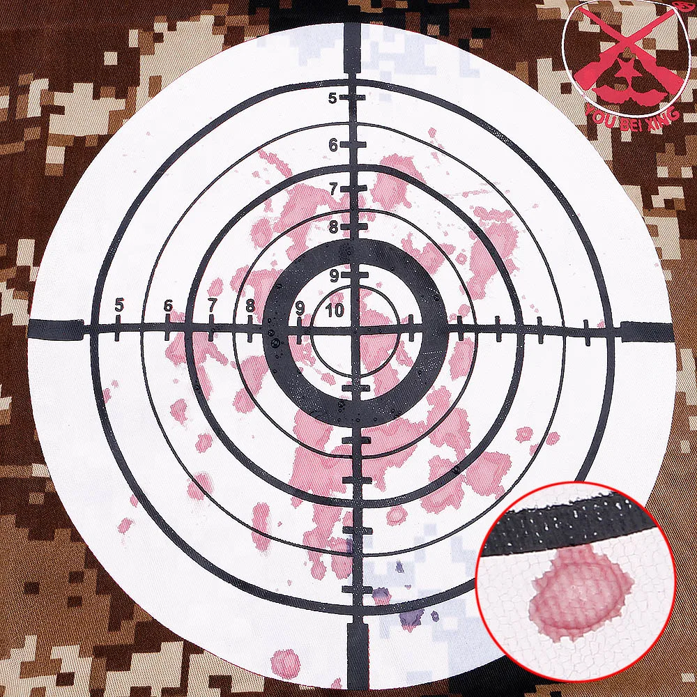 Игровой жилет с символикой мишени регулируемая мишень двусторонняя уличная