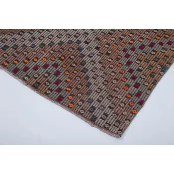 

102x338 Cm Multicolor Handmade Oriental Rug Runner Rug-3x11 Ft