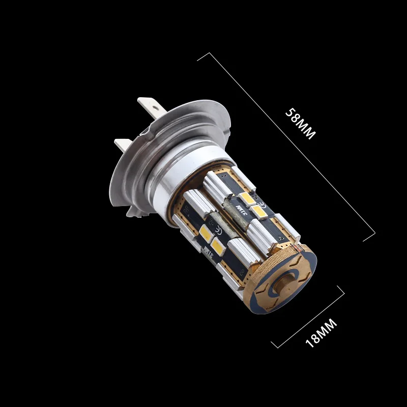 2 шт. H7-8SMD3623 H7 светодиодный противотуманный светильник DC12-16.5V 6 Вт 600LM сигнал поворота супер яркий головной светильник тормозной светильник высокого качества сигнальная лампа