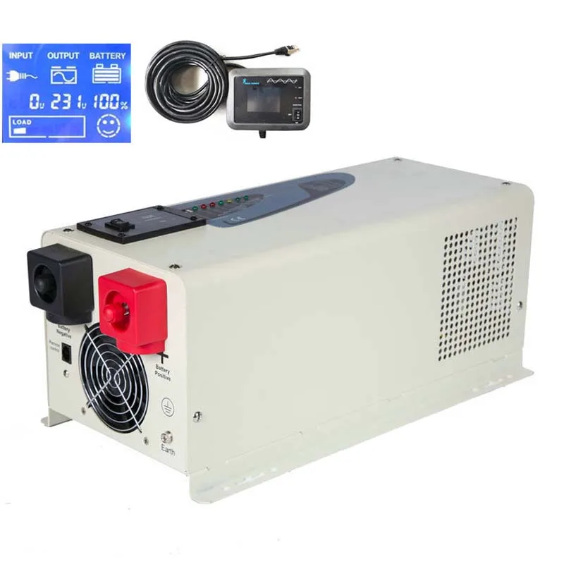 DC24V к AC220V 2000 Вт Чистая синусоида Инвертор автомобильный инвертор 2 кВт
