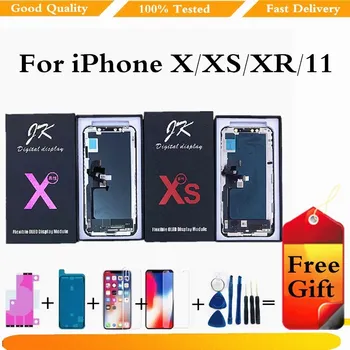 

JK For iPhone X XS LCD Display Screen Touch Digitizer Assembly No Dead Pixel Replacement Pantalla For iPhone 11 XR LCD