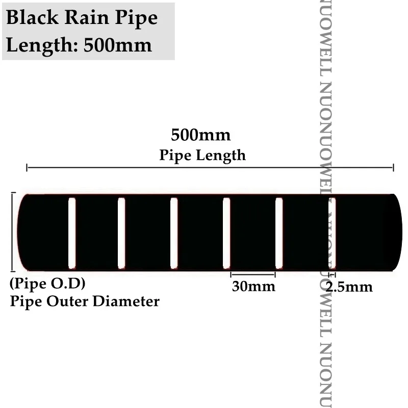 Black 500mm 6 цветов, 20~ 63 мм, водопроводная труба для аквариума, водопроводная труба, водопроводная труба Cess, аквариумная труба из ПВХ, фильтр, аксессуары, дренажная труба - Цвет: Black 500mm