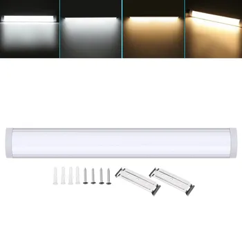 

60CM LED Tube Cleaning Integration Purification Light 48W LED Tri-proof Batten Light 2835 LED Tube Linear Lamp AC85-265V