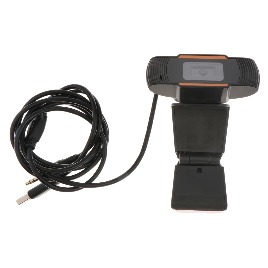 30° Rotatable Flexible Laptop Video Camera HD480P USB 2.0 Cam Desktop Stand