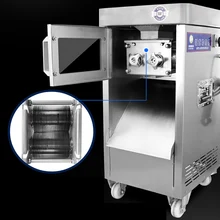 Коммерческая машина для нарезки мяса вертикальный тип Мясорубка электрическая машина для резки мяса 2200 Вт Большая Мощность Мясорубка