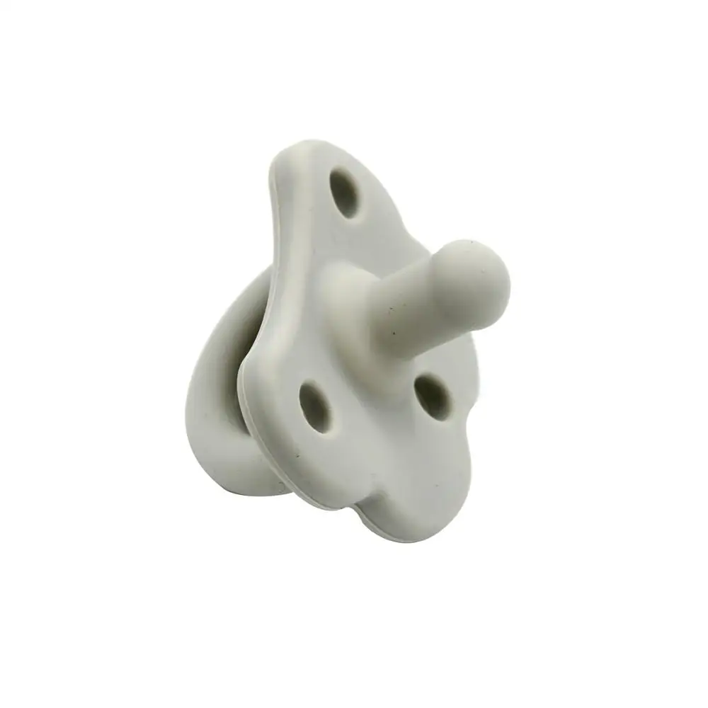 Cool gray Медицинская силиконовая соска-пустышка - Цвет: Cool gray