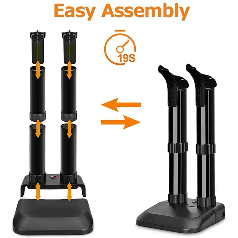

Boot Dryer - Electric Shoe Dryer, Easy Assembly and Control, Overheat Protection, Fast Heating and Drying, Constant Temperature,