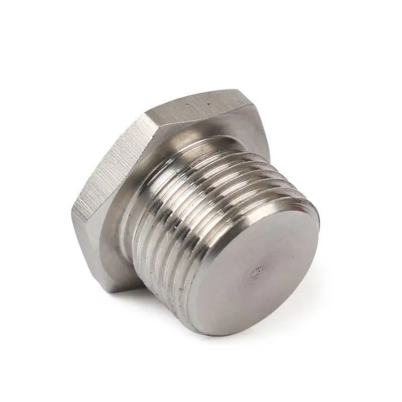 Adeeing O2 кислородный датчик, заглушка M18 X 1,5, серебряная резьба 304, нержавеющая сталь для автомобилей и грузовиков, автомобильные аксессуары