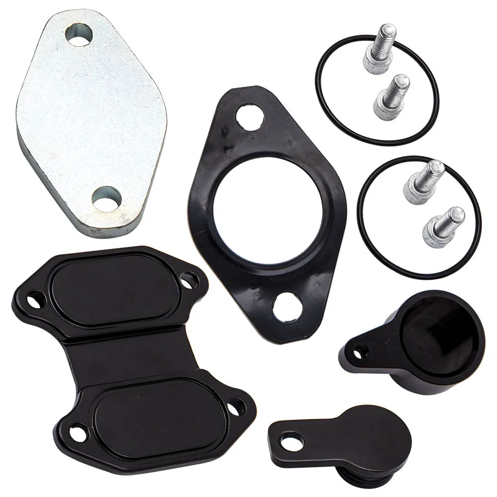 1 Set EGR Delete Kit For Dodge Ram Cab &amp Chassis 6.7L Cummins Diesel 2013-2018 + Billet Standpipe Cap |