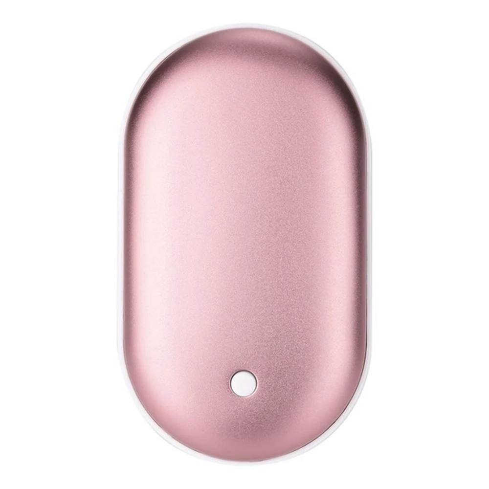 5200mAh USB Rechargeable LED Electric Hand Warmer Heater Travel Handy Long-Life Mini Pocket Warmer Home Warming Product Gift