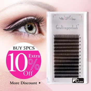 

DORADOSUN 12 Row YY shape Individual Eyelashs Volume Fans False Eyelash Extentions 8-14mm Protain Eyelash Extensions