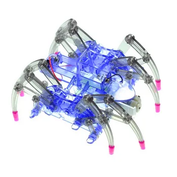 

2020 New arrival Electric Spider Robot Kit DIY Kids Electiric Toy Educational Intelligence Development Assembled Kids Toy Gifts