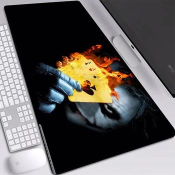 

Mouse Pads Joker Picture Printed Mice Mats Large Gaming Mouse Pads Locking Edge Mat Keyboard XL 900x400mm Computer Accessories