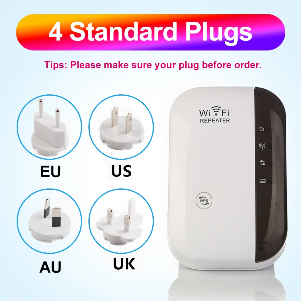 IMice ретранслятор WiFi расширитель Wi Fi усилитель беспроводной 300 м 802.11n g b диапазона