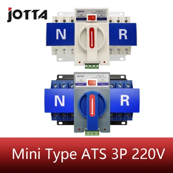 

JOTTA 3P 63A 220V 60Hz ATS MCB type Dual Power Automatic Transfer Switch Change Over Switch Circuit Breaker