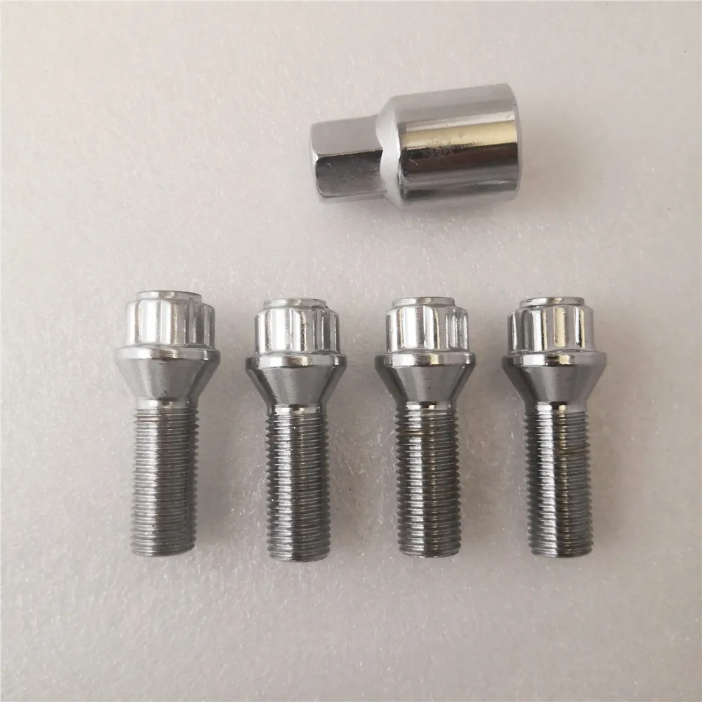 20 Tappi Para Bulloni Ruota Auto 17mm | Copridado Antifurto In Nylon - Colore Rosso - Foto 9