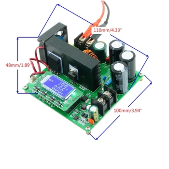 

8-60V to 10-120V DC Converter High Precise LED Control Boost Converter DIY Voltage Transformer Module Regulator
