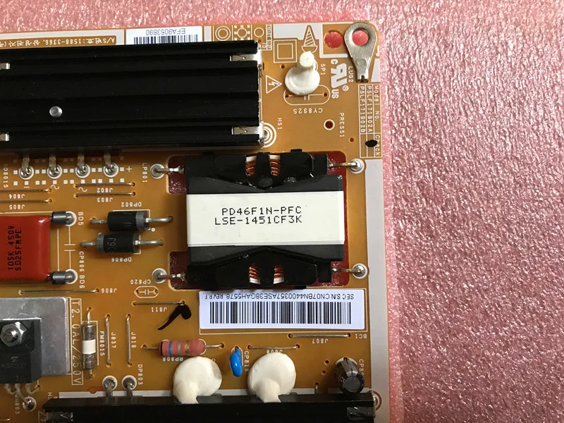 Новая оригинальная плата питания для samsung 46 дюймов lcd tv UA46C5000QR UA46C6900UF BN44-00357A PD46AF1E-ZSM тест