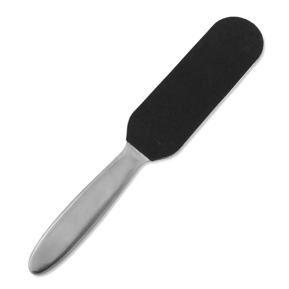 

1Pcs Stainless Steel Double Side Pedicure Foot File Brush Sanding Side Dry 10pcs Foot Paper Free Shiping and Double B8V9