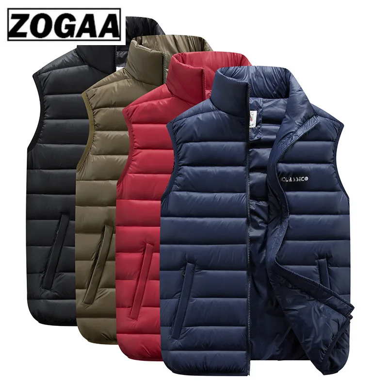 

Autumn Winter Couple Models Lightweight Down Jacket Cotton Vest Large Size Down Cotton Vest Men Women Slim Fashion Vest S-6XL