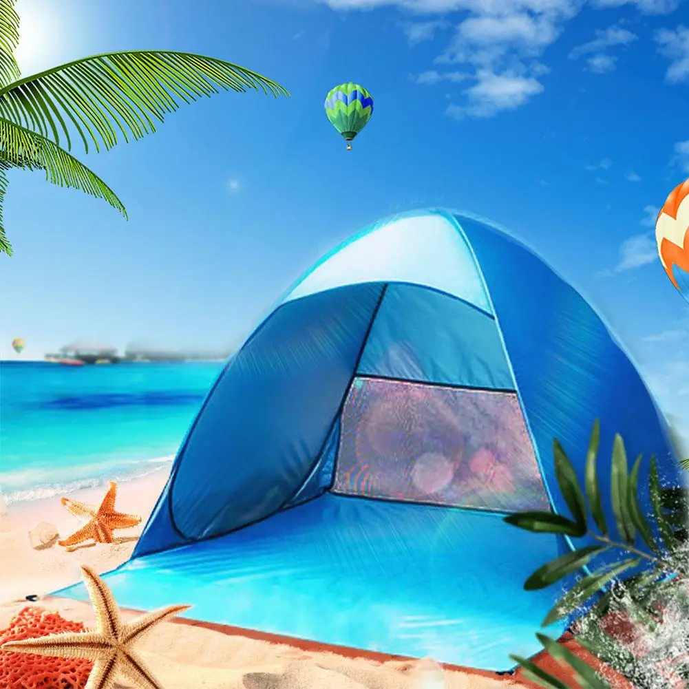 

MeterMall Full-automatic UV Protection Waterproof Shelter Canopy Outdoor Portable Camping Hiking Beach Tent