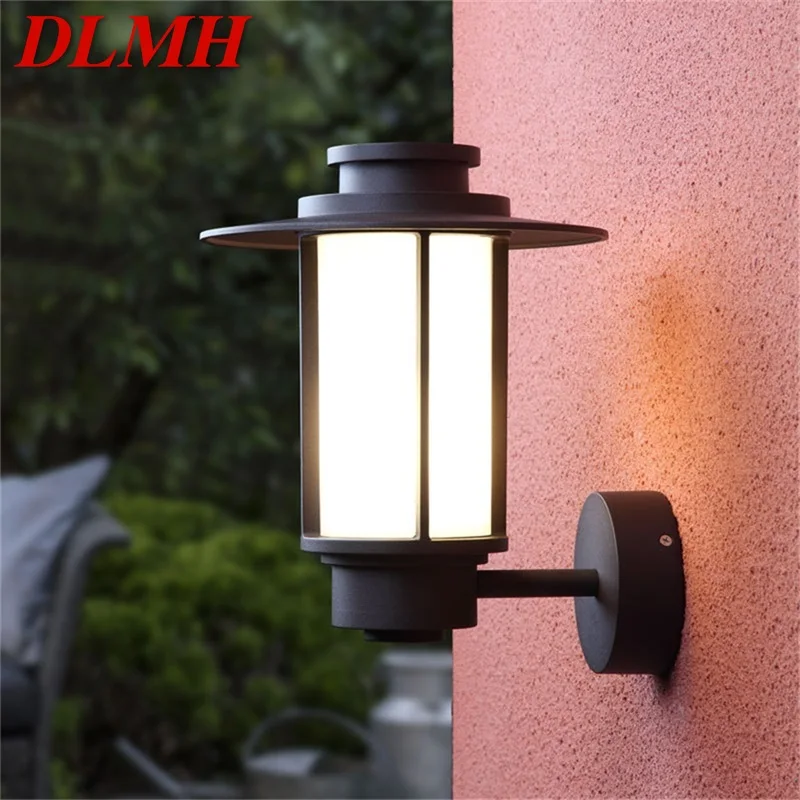 

DLMH Outdoor Wall Lamps Classical LED Lighting Waterproof IP65 Sconces For Home Porch Villa Decoration