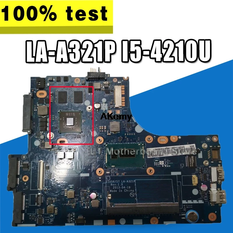 

Lenovo S410 m40-70 s40-70 notebook PC motherboard LA-A321P motherboard cpu.i5 4200/4210u hd8570m 1G 100% Test OK