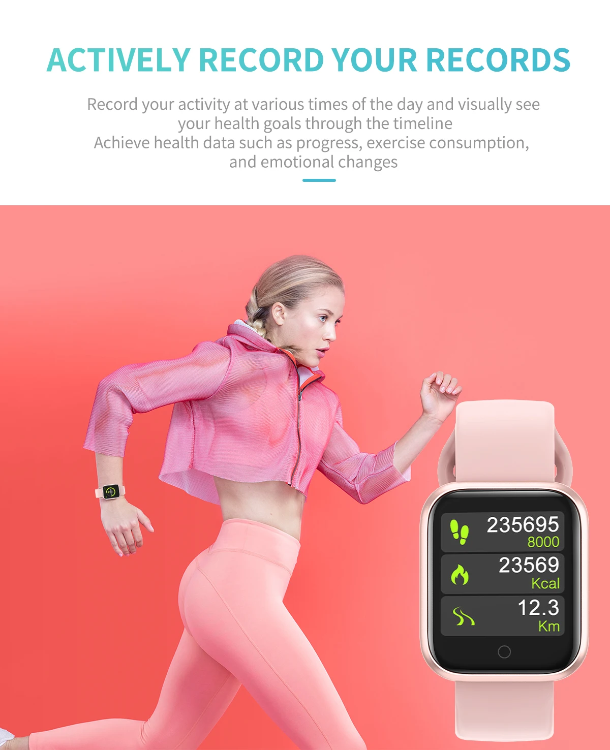 QW21 Смарт-часы ремешок может заменить IP67 Водонепроницаемый кровяное давление напоминание пульсометр PK B57 P70 smartwatch