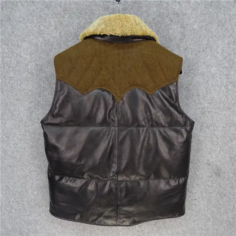 goose feather vest
