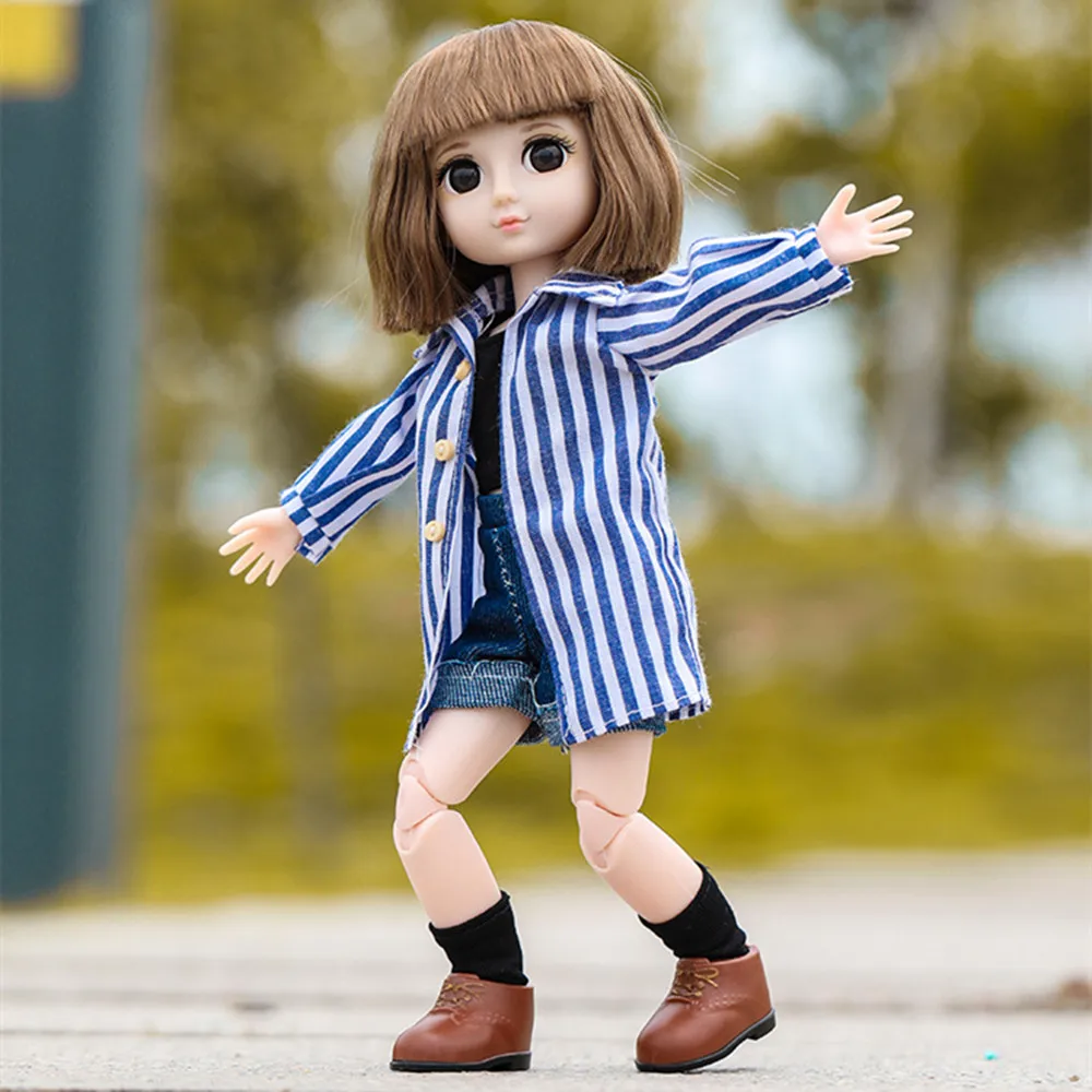 Aidolla 1/6 BJD/SD Doll Clothes DIY Dolls Accessories 12inch Movable Joint Clothes Suit Fashion Girl Toy Doll Gift DIY Clothes