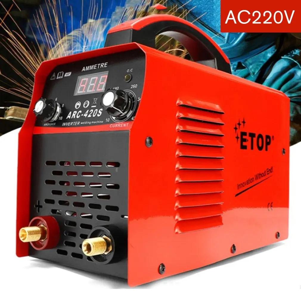 Электрический ARC-420S сварочный аппарат инвертор Электрический сварочный аппарат червячный сварочный инвертор для сварочных работ и электрических работ