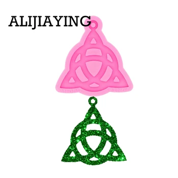 

DY0446 Glossy Love Relief Sign Keychain Mould Silicone Resin Pendant Mold for Epoxy Jewelry Making DIY Crafts Necklace