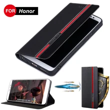 Кожаный флип-чехол для huawei Honor 8X 8A 8S 8C 8 9 9n играть 3 предмета в комплекте 20 lite 9i 10i 20i вид 10 20 6A 6C 7A Pro 7C фотоаппаратов моментальной печати 7S чехол для телефона чехол s