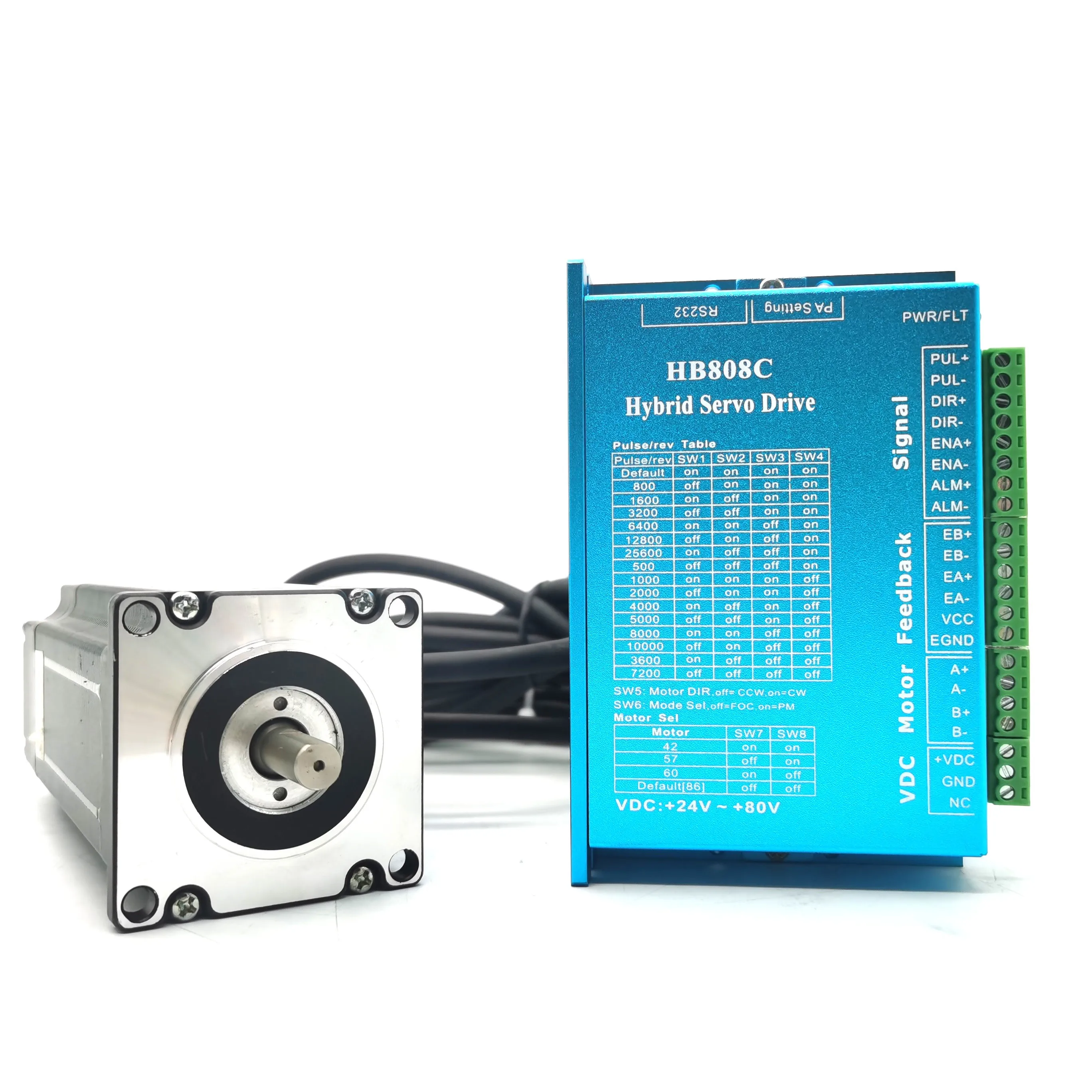 3 комплекта Nema23 1000 нм шаговый двигатель постоянного тока с замкнутым контуром 57