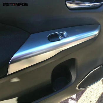

For Nissan Serena 2016-2018 2019 Matte Front Door Inside Armrest Frame Window Lift Switch Cover Trim Accessories Car Styling