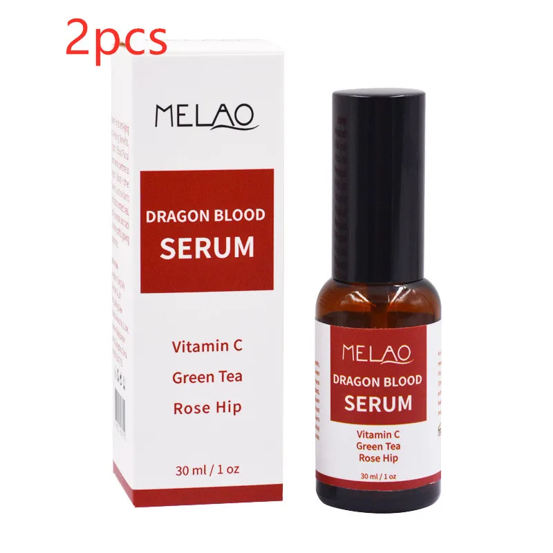 2pcs MELAO, 30 мл, экстракт крови дракона, гиалуроновая кислота, экстракт крови, гиалуроновая кислота, гиалуроновая кислота, увлажняющая сыворотка для лица для женщин - Вес нетто: 2pcs