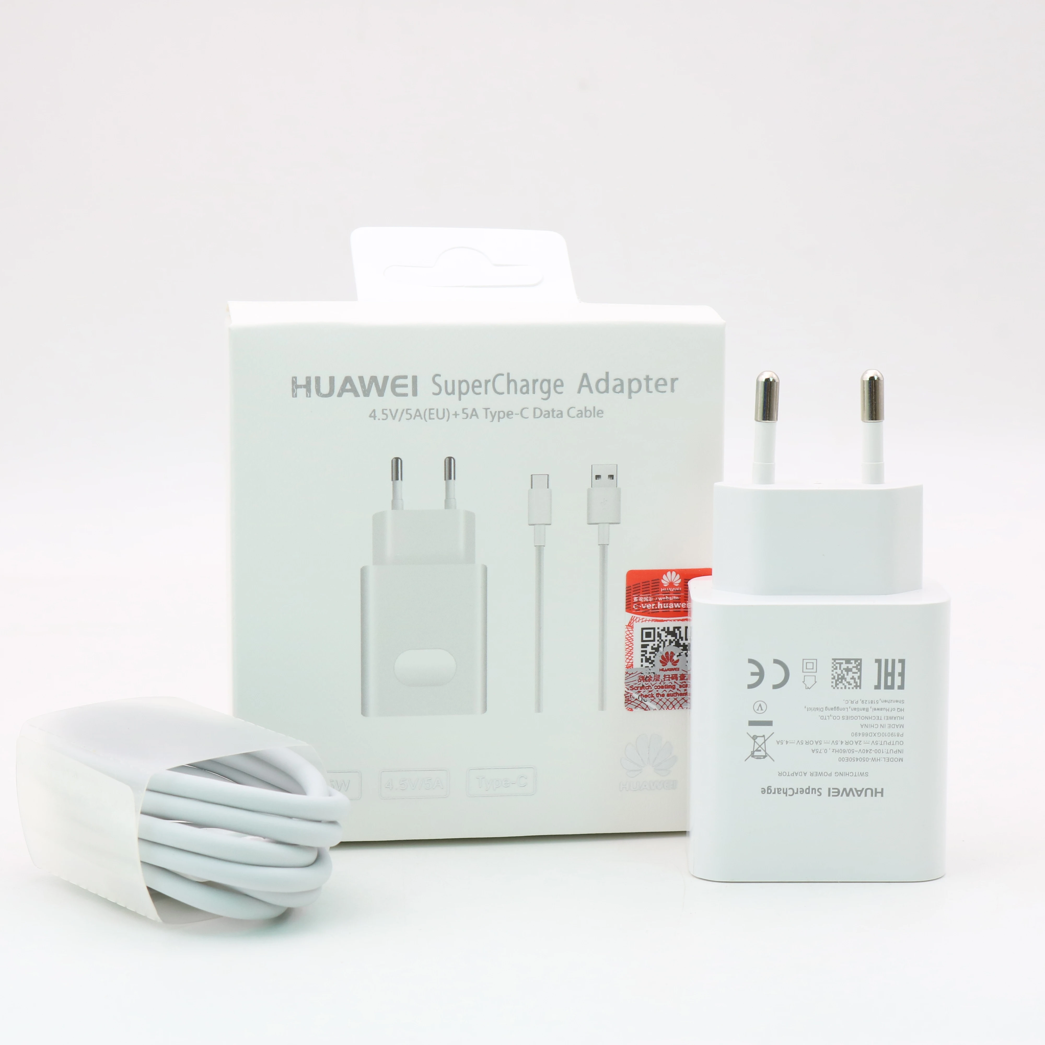 huawei mate 9 10 20 P10 Plus P20 Pro Honor V10 Supercharge быстрое супер зарядное устройство 4.5V5A type-C USB 3,0 type C кабель