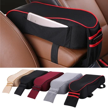 

New Memory Foam Car Armrest Pad Universal Auto Armrests Car Center Console Arm Rest Seat Box Pad Vehicle Protective Car Styling