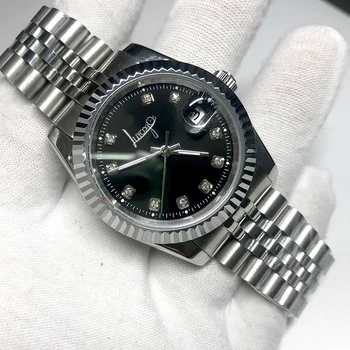 

2020 Luxury Brand Watch 36mm suit both men and Women Automatic Mechanical Diamonds Silver Gold Black Datejust Watches AAA