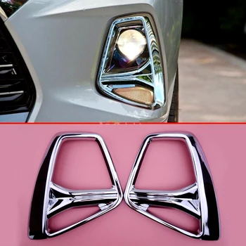 

Chrome Style ABS Front Fog Light Lamp Cover Trim Molding Bezel Garnish Decoration Frame Shell Fit For Chevrolet Blazer 2019 2020