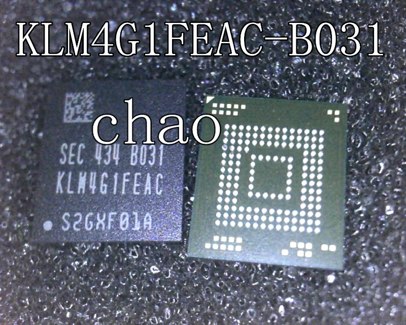 5 шт./лот KLM4G1FEAC-B031 BGA Встраиваемая мультимедийная карта памяти