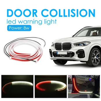 

2pcs Car Door Lights Opening Warning Flashing Anti Rear-end Collision LED Strips