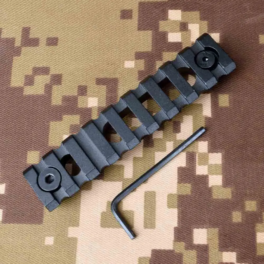 

Tactical 13 Slots Picatinny Weaver Rail Mount Adapter for MLOK Handguard Forend Section